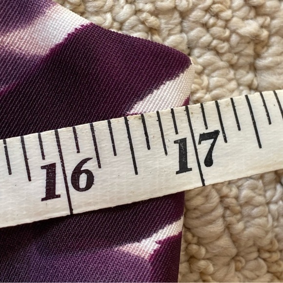 Connected apparel black purple floral sweetheart neckline sleeveless midi dress - Picture 10 of 11